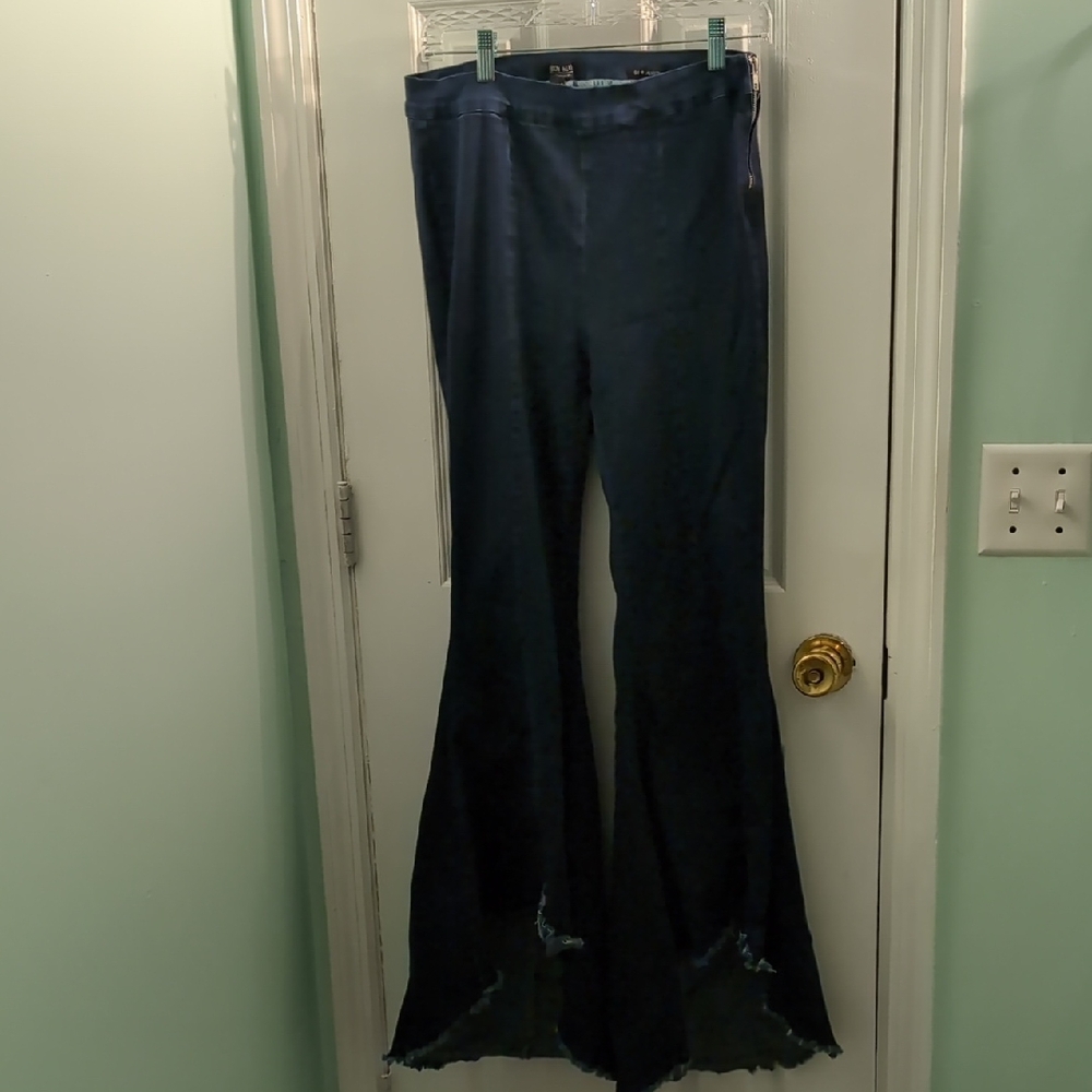 Judy Blue Dark Flare Pants